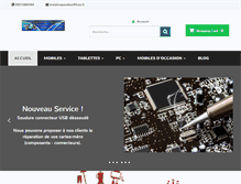 Tablet Screenshot of breizh-reparation-telephones.com